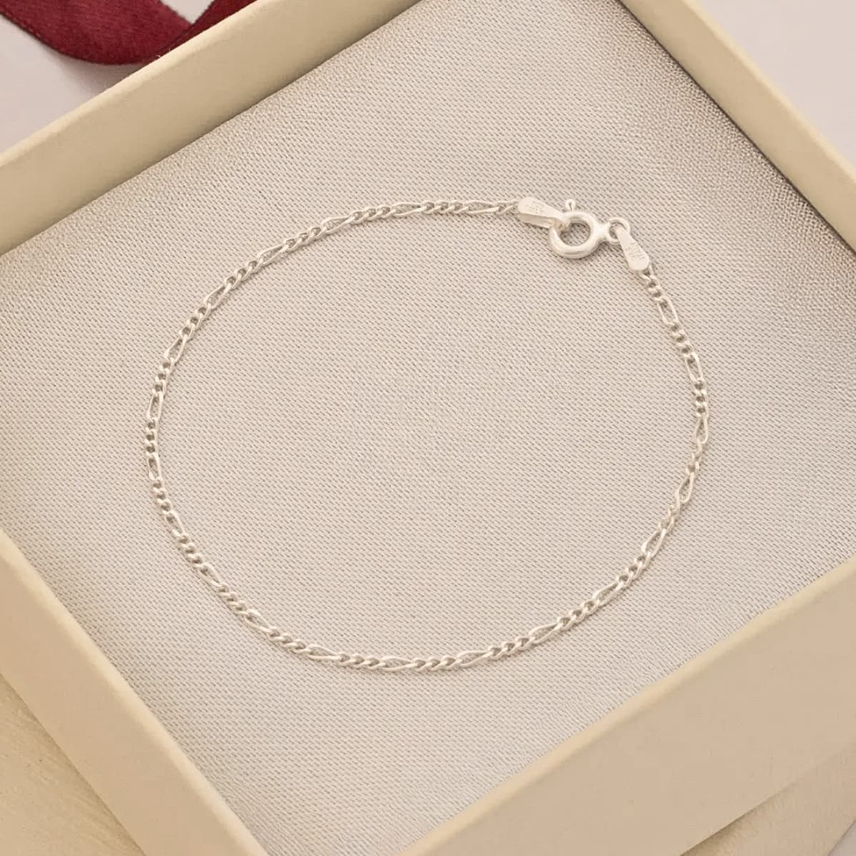 Pulsera 3x1 Plata Ley 925 caja presentación
