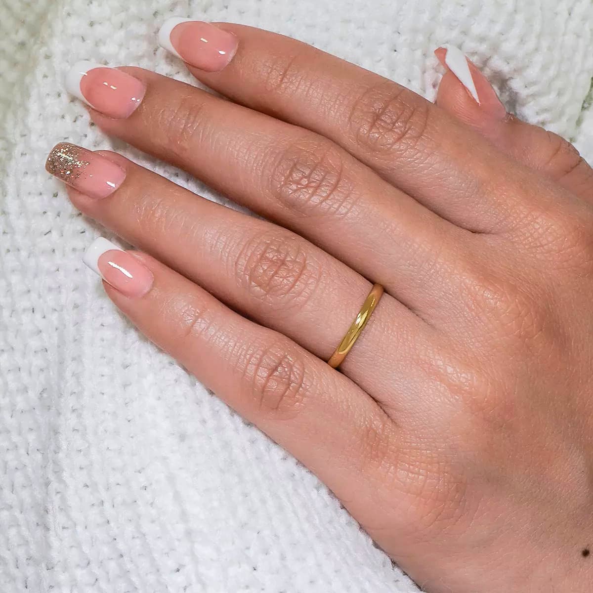 Anillo Alianza – Oro Laminado 18K | OM JOYERÍA