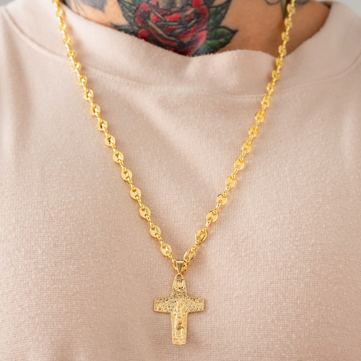 Cadena Gucci 65 cm Hombre – Oro Laminado 18K | OM JOYERÍA