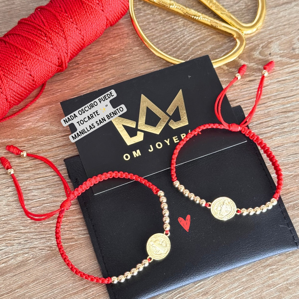 Manillas para Pareja San Benito – Protección y Unión