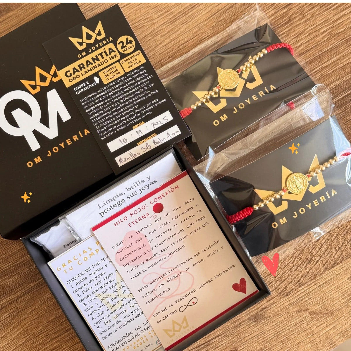 Manillas para Pareja San Benito – Protección y Unión