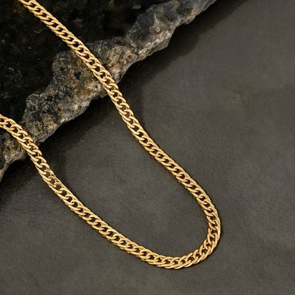 Cadena Continua 4 mm 65 cm Oro Laminado 18K | OM JOYERÍA