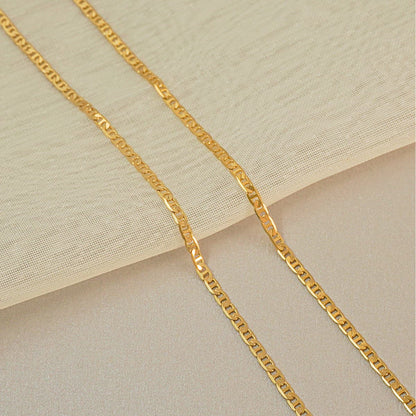 Cadena Escalera 45 cm Oro Laminado 18K | OM JOYERÍA