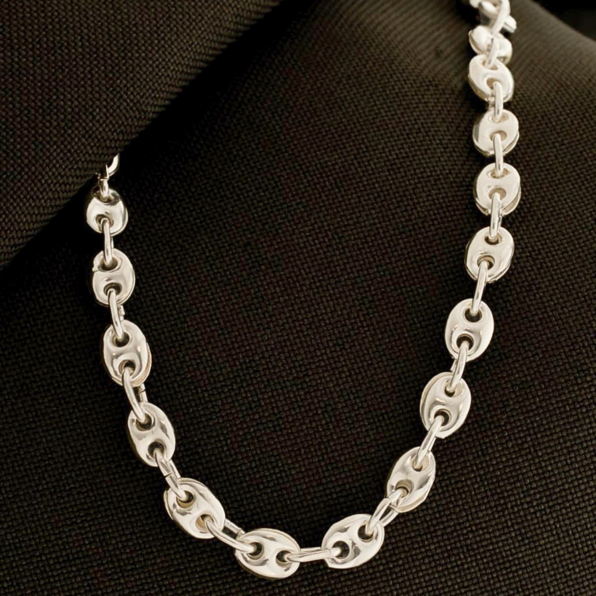 Cadena Gucci Plata Ley 925 45 cm