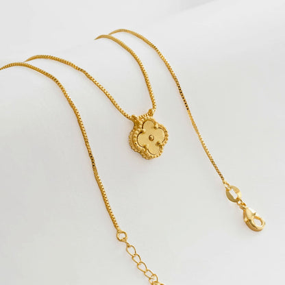 Gargantilla Clover – Oro Laminado 18K | OM JOYERÍA