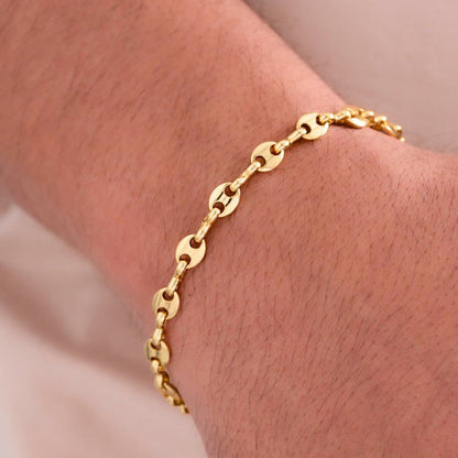 Pulsera Gucci 20 cm Hombre Oro Laminado 18K modelo