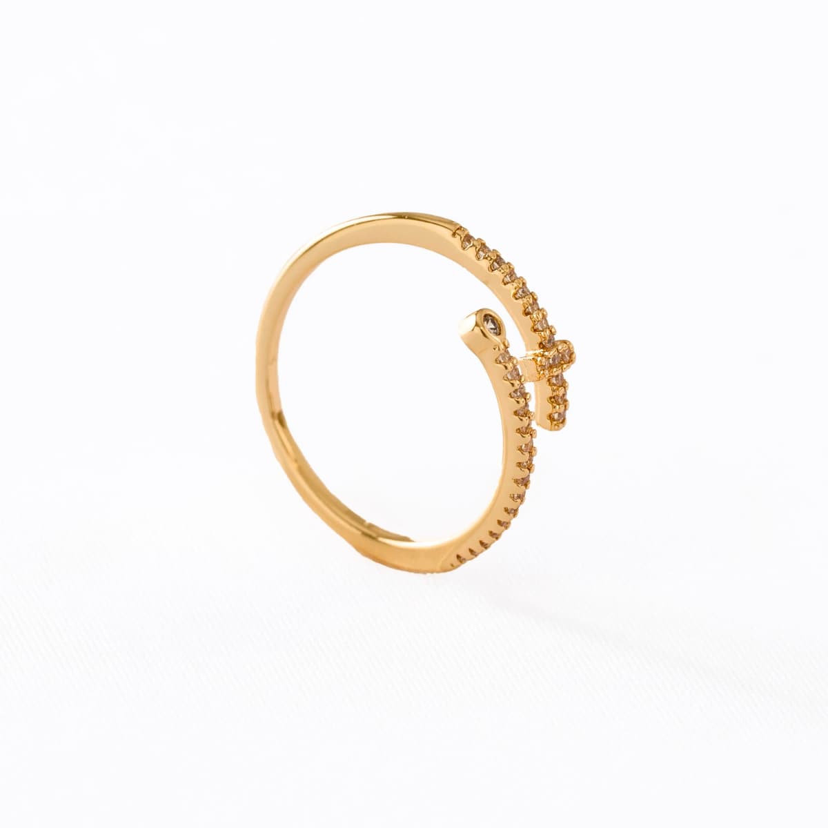 Anillo Luxe Ajustable – Oro Laminado 18K | OM JOYERÍA