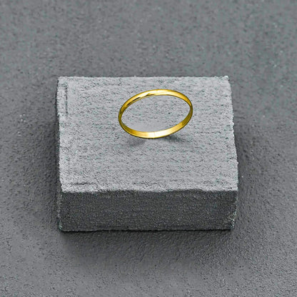 Anillo Alianza – Oro Laminado 18K | OM JOYERÍA