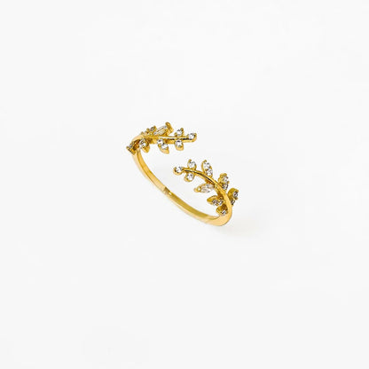 Anillo Victory Ajustable – Oro Laminado 18K | OM JOYERÍA