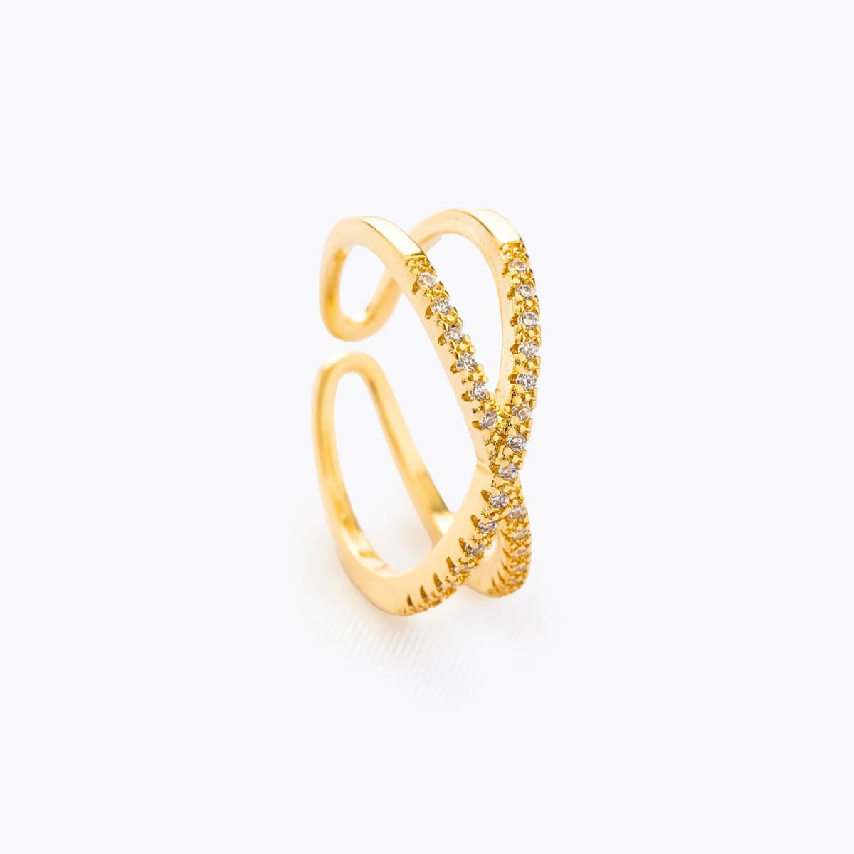 Anillo Winter Ajustable – Oro Laminado 18K | OM JOYERÍA