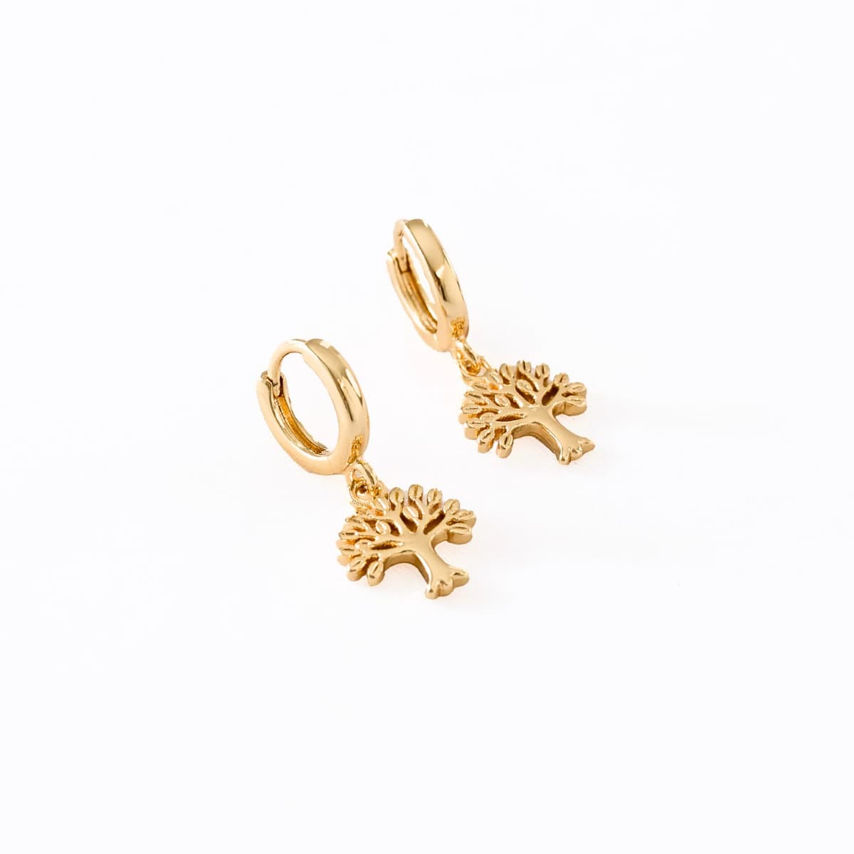 Candongas Árbol de la Vida – Oro Laminado 18K | OM JOYERÍA