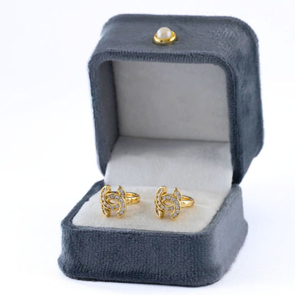 Candongas CC 13 mm – Oro Laminado 18K | OM JOYERÍA