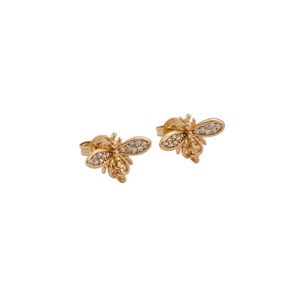 Aretes Regina 7 mm Oro Laminado 18K | OM JOYERÍA