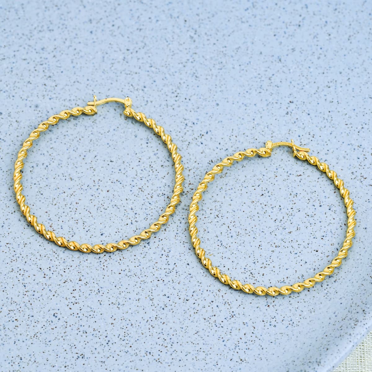 Candongas Candy 5.5 cm – Oro Laminado 18K | OM JOYERÍA