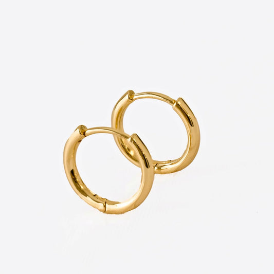 Aretes Candongas Boldy – Oro Laminado 18K | OM JOYERÍA