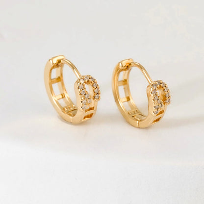 Aretes Candongas Clip – Oro Laminado 18K | OM JOYERÍA